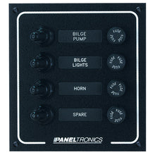 Paneltronics Waterproof DC 4 Position Booted Toggle & Fuse | 9960005B