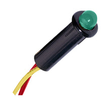 Paneltronics LED Indicator Light - Green - 120 VAC - 1/4" | 048-016