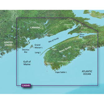 Garmin BlueChart g3 Vision HD - VCA004R - Bay of Fundy - microSD&trade;/SD | 010-C0690-00