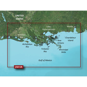 Garmin BlueChart g3 Vision HD - VUS013R - Mobile - Lake Charles - microSD&trade;/SD | 010-C0714-00