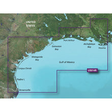 Garmin BlueChart g3 Vision HD - VUS014R - Morgan City to Brownsville - microSD&trade;/SD | 010-C0715-00