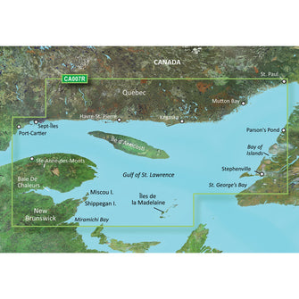 Garmin BlueChart g3 Vision HD - VCA007R - Les Mechins - St. George's Bay - microSD&trade;/SD | 010-C0693-00