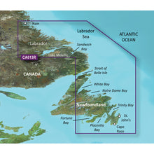 Garmin BlueChart g3 Vision HD - VCA013R - Labrador Coast - microSD&trade;/SD | 010-C0698-00