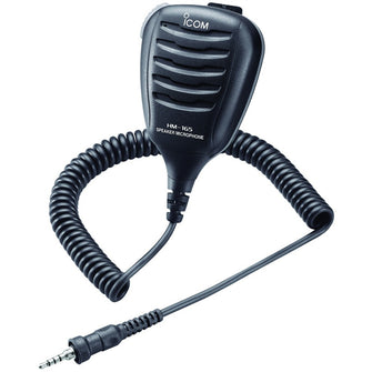 Icom HM-165 Speaker Mic w/Alligator Clip - Waterproof | HM165