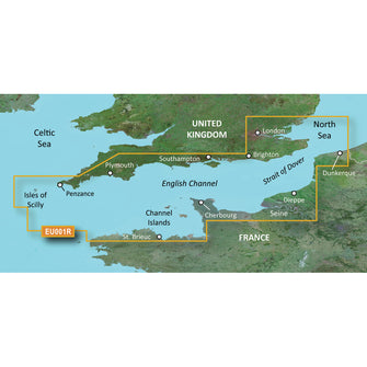 Garmin BlueChart g3 Vision HD - VEU001R - English Channel - microSD&trade;/SD | 010-C0760-00