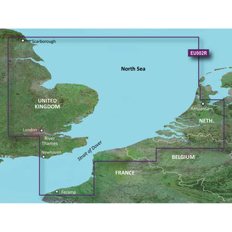 Garmin BlueChart g3 Vision HD - VEU002R - Dover to Amsterdam & England Southeast - microSD&trade;/SD | 010-C0761-00