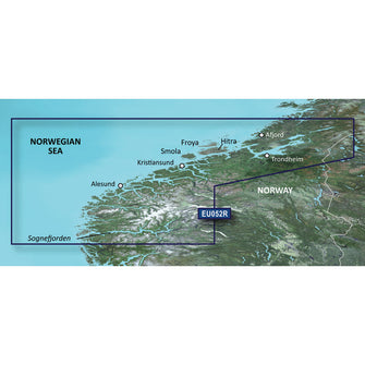 Garmin BlueChart g3 Vision HD - VEU052R - Sognefjorden - Svefjorden - microSD&trade;/SD | 010-C0788-00