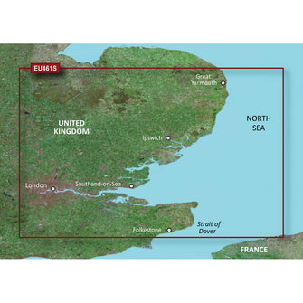 Garmin BlueChart g3 Vision HD - VEU461S - Thames Estuary - microSD&trade;/SD | 010-C0805-00