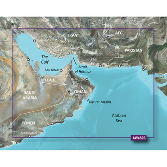 Garmin BlueChart g3 Vision HD - VAW450S - The Gulf - microSD&trade;/SD | 010-C0758-00