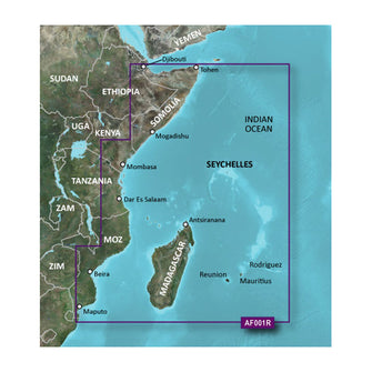 Garmin BlueChart g3 Vision HD - VAF001R - Eastern Africa - microSD&trade;/SD | 010-C0747-00