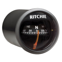 Ritchie X-21BB RitchieSport Compass - Dash Mount - Black/Black | X-21BB