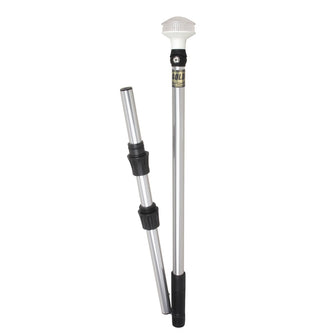 Perko Omega Series Universal LED Pole Light - 48" w/Fold In Half Pole | 1348DP6CHR