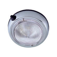 Perko Surface Mount Dome Light - 3 3/4" O.D. (3" Lens) - Chrome Plated | 0300DP0CHR