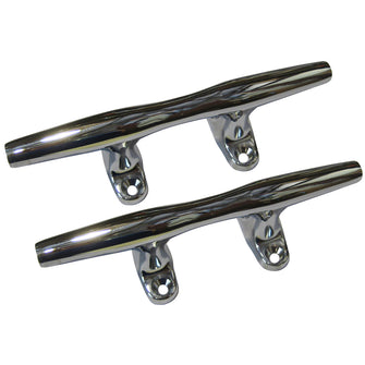 Perko 4" Open Base Cleat - Chrome Plated Zinc - Pair | 1188DP4CHR