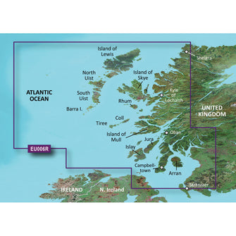 Garmin BlueChart g3 HD - HXEU006R - Scotland West Coast - microSD&trade;/SD | 010-C0765-20