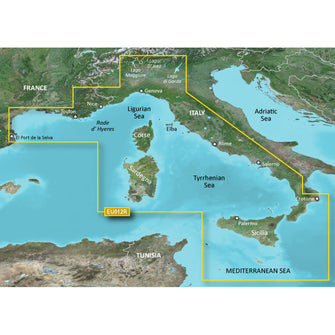 Garmin BlueChart g3 HD - HXEU012R - Italy West Coast - microSD&trade;/SD | 010-C0770-20