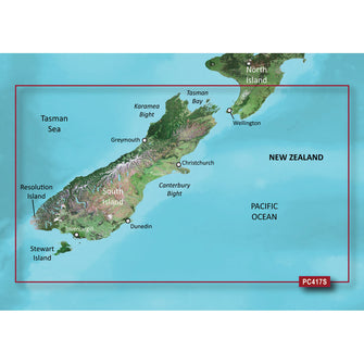 Garmin BlueChart g3 HD - HXPC417S - New Zealand South - microSD&trade;/SD | 010-C0875-20