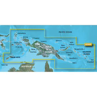 Garmin BlueChart g3 HD - HXAE006R - Timor Leste/New Guinea - microSD&trade;/SD | 010-C0881-20