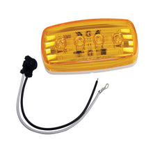 Wesbar LED Clearance/Side Marker Light - Amber #58 w/Pigtail | 401585KIT