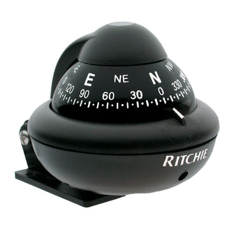 Ritchie X-10B-M RitchieSport Compass - Bracket Mount - Black | X-10B-M