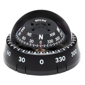 Ritchie XP-99 Kayaker Compass - Surface Mount - Black | XP-99
