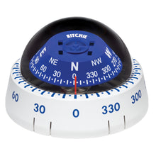 Ritchie XP-99W Kayaker Compass - Surface Mount - White | XP-99W