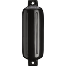 Polyform G-4 Twin Eye Fender 6.5" x 22" - Black | G-4-BLACKWO