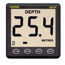 Clipper Depth Instrument w/Thru Hull Transducer & Cover | CL-D