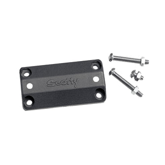 Scotty 242 Rail Mounting Adapter 7/8"-1" - Black | 242-BK