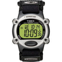 Timex Expedition Mens Chrono Alarm Timer Silver/Black | T48061