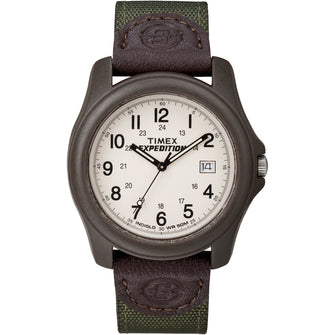 Timex Expedition Unisex Camper Brown/Olive Green | T49101