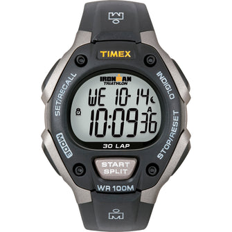 Timex Ironman Triathlon 30 Lap - Black/Silver | T5E901