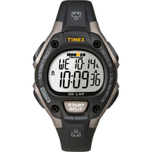 Timex Ironman Triathlon 30 Lap Mid Size - Black/Silver | T5E961