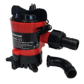 Johnson Pump 500 GPH Bilge Pump 3/4" Hose 12V Dura Ports | 32503