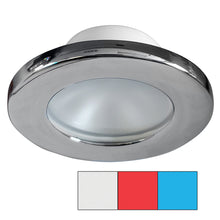 i2Systems Apeiron A3120 Screw Mount Light - Red, Cool White & Blue - Chrome Finish | A3120Z-11HAE