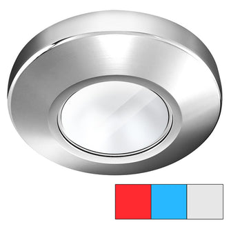 i2Systems Profile P1120 Tri-Light Surface Light - Red, Cool White & Blue - Chrome Finish | P1120Z-11HAE