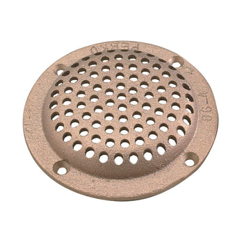 Perko 6" Round Bronze Strainer MADE IN THE USA | 0086006PLB