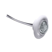 Innovative Lighting LED Bulkhead/Livewell Light "The Shortie" White LED w/ White Grommet | 011-5540-7