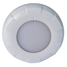 Lumitec Aurora LED Dome Light - White Finish - White/Blue Dimming | 101075