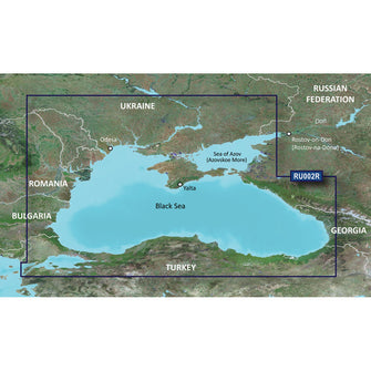 Garmin BlueChart g3 HD - HXRU002R - Black Sea & Azov Sea - microSD&trade;/SD | 010-C1064-20