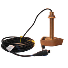 SI-TEX 120kHz Bronze Thru-Hull Transducer f/SDD-110 | 1700/120