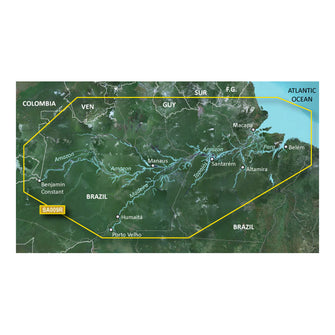 Garmin BlueChart g3 HD - HXSA009R - Amazon River - microSD&trade;/SD | 010-C1066-20