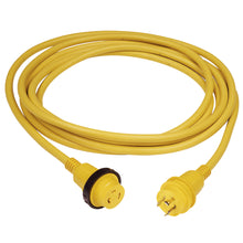 Marinco 30 Amp PowerCord PLUS Cordset w/Power-On LED - Yellow 50ft | 199119