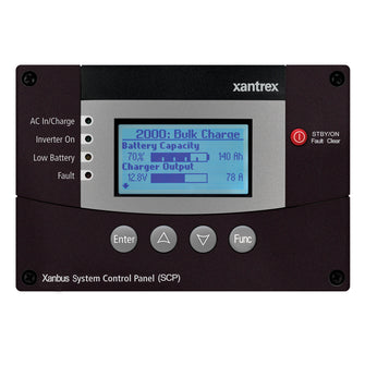 Xantrex Xanbus System Control Panel (SCP) f/Freedom SW2012/3012 | 809-0921