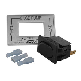 Attwood 3-Way Auto/Off/Manual Bilge Pump Switch | 7615A3