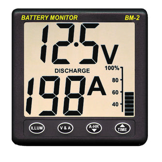 Clipper BM-2 Battery Monitor w/Shunt - 200Amp | BM-2