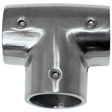 Whitecap 1" O.D. 90deg SS Tee Rail Fitting | 6143C