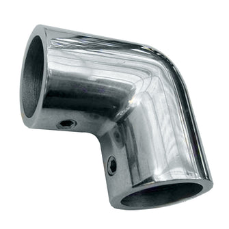 Whitecap 7/8" O.D. 90deg SS Elbow | 6076C