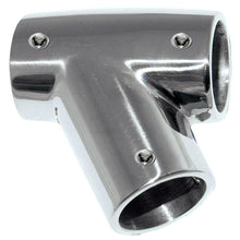 Whitecap 7/8" O.D. 60deg SS Tee - Right | 6045C