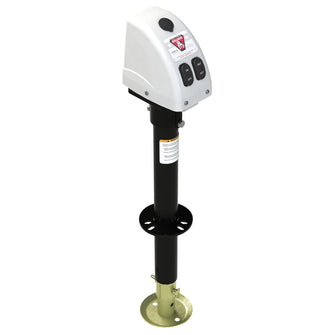 Bulldog 3,500lbs A-Frame RV Jack w/Powered Drive - 12V - White Cover | 500188